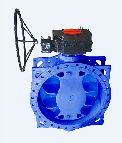 Double eccentric butterfly valve